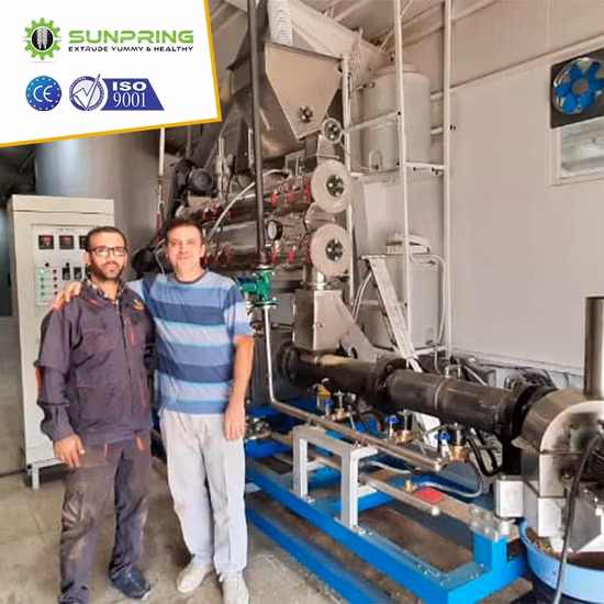 大いに賞賛されるツェー押出ドッグフード製造機 + 販売用中古ペットフード押出機 + 缶詰ウェットペットフード生産ライン